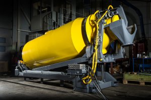 Tombola, betongroterare